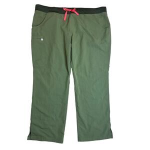 Figs Kade Cargo Scrub Pants DARK OLIVE XXL Petite
